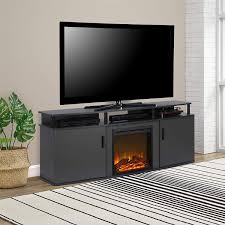 70 Inch Black Fireplace Tv Stand Ameriwood Home 1766496com Carson Electric Fireplace Tv Console Gray Electric Fireplace Tv Stand Fireplace Tv Stand Fireplace Tv