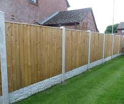 The fencing is an excellent reproduction of a painted wooden fence. Wooden Fencing Panels From Harker Garden Buildings