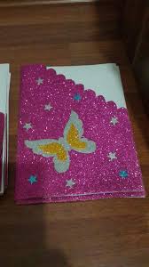 Capa De Caderno Em Eva Simples Notebook Cover Page Cadernos Decorados Capa De Caderno Personalizada Capa De Caderno