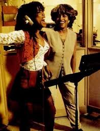 Tina Turner Coaching Angela Bassett 4 A Scene In What S Love Got To Do With It Tina Turner Black Hollywood Angela Bassett