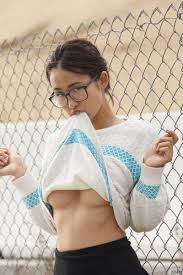 Busty Nerdy Asian Coed With Hot Tits