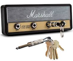 This Key Rack Looks Like A Marshall Amp Key Rack Marshall Amps Music Room Decor