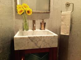 silver cork wallpaper, brass fixtures