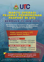 980,105 likes · 21,621 talking about this · 37 were here. Waktu Operasi Pejabat Permohonan Pasport Di Utc News From Mission Portal