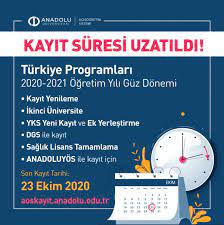 Anadolu üniversitesi tarafından bir açıklama yapıldı. Acikogretim Iktisat Ve Isletme Fakultelerine Kayit Suresi Uzatildi Anadolu Universitesi