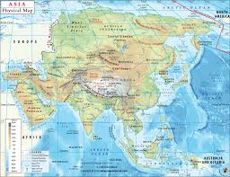Mountains and forests cover roughly seventy three percent of japan. Asia Physical Map Physical Map Of Asia Asia Map Geography Map Physical Map