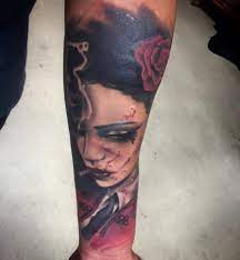 For the past six years, sean and athena karn, the owners of otzi tattoo agency, have decked themselves out in krampus costumes. Brian Viveros Matador Girl Done By Matti Hixson Over At Otzi Tattoo Agency In Norfolk Virginia Imgur