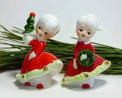 We did not find results for: 2 Mini Christmas Bloomer Girls W Freckles Porcelain Figurines Etsy In 2021 Vintage Christmas Tree Vintage Christmas Christmas
