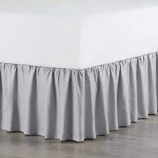 Fitted sheets gift cards all departments amazon international store automotive baby beauty & personal care books. Amazon Com Martex Ruffle Bed Skirt Twin Light Gray Home Kitchen