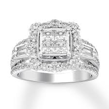 Engagement ring 1.51 carat princess cut solitaire. Diamond Engagement Ring 2 Ct Tw Princess Cut 14k White Gold Jared