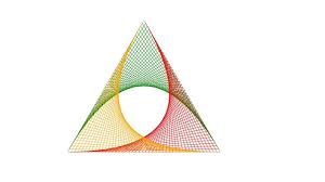 #geometric pattern #geometric pattern lockscreens #lina #geometric #pattern. String Art Geometric Triangle Pattern Handmade String Design Youtube