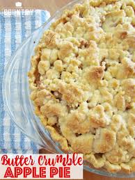 Butter Crumble Apple Pie Recipe Apple Pie Recipes Crumble Topping Delicious Pies
