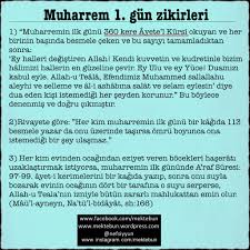 Maybe you would like to learn more about one of these? Muharrem Ayi Ilk Gun Zikirleri Mekteb