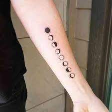 30 Minimalist Moon Phase Tattoo Ideas For Your Next Ink Moon Phases Tattoo Moon Tattoo Tattoos