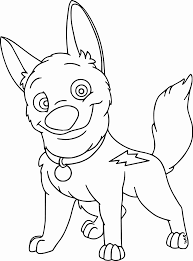 For Kids Disney Bolt Coloring Pages In 2020 Dog Coloring Page Cinderella Coloring Pages Disney Coloring Pages