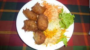 Accras De Morue Crudites Picture Of Le Point De Vue Sainte Marie Tripadvisor