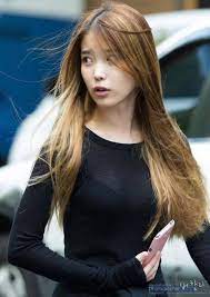 I wanna achieve iu's blue hair 💙. ì•„ì´ìœ islove Iu5 Lilac On Twitter Iu Short Hair Or Long Hair Me