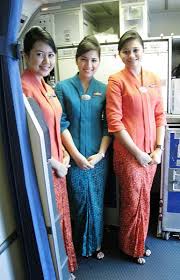 However, many airlines are now preferring to hire candidates with some college background. Garuda Indonesia Flight Attendants Uniform Featuring Kebaya And Parang Gondosuli Batik Flight Attendant Uniform Flight Attendant Become A Flight Attendant
