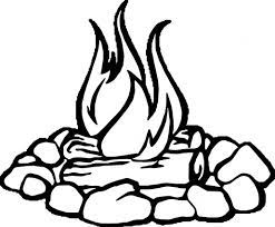A bright reddish orange color. Fire Coloring Pages Best Coloring Pages For Kids