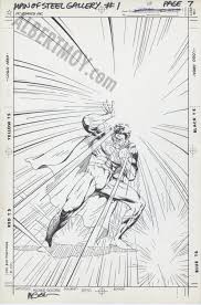 Albert Moy : Original Comic Art - Man of Steel Gallery by Joe Madureira