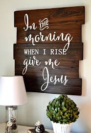 They hang nicely above a bed, or even above a dresser. 40 Best Wood Signs Ideas And Decorations For 2021