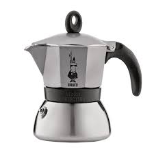 This stovetop espresso maker is made from the iconic italian brand, bialetti. Bialetti Moka Induction