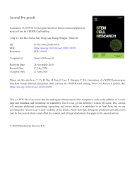 Sheltering in a luxury resort, two beautiful women try to avoid detection during a zombie apocalypse. Pdf Generation Of A Nono Homozygous Knockout Human Induced Pluripotent Stem Cell Line By Crispr Cas9 Editing