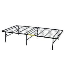 The perfect product for surprise guests. Mainstays 14 High Profile Foldable Steel Bed Frame Powder Coated Steel Twin Walmart Com Walmart Com