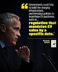 We forced Mark Carney to admit he was wrong about his carbon tax. Now he  must admit he was wrong about his gas-vehicle ban.