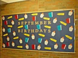 Birthday Bulletin Board Ideas Pin By Connie Oyer On Birthday Bulletin Board Ideas Birthday Bulletin Boards Birthday Bulletin September Birthday
