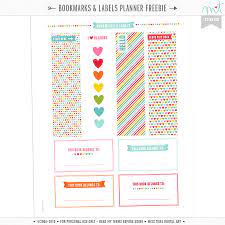 Some of the following templates also have a monthly budget. Free Bookmarks Labels Planner Printable Planner Printables Free Free Printable Bookmarks Free Planner Pages