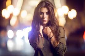 City Lights Portrait Night Photography Portrait Portrait Photography Street Portrait Photography