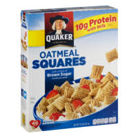 Easy weight loss tips that work plain instant oatmeal nutrition regarding quaker oatmeal food label. Quaker Oatmeal Squares Brown Sugar Cereal 14 5oz Box Garden Grocer
