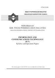 Teacher educational technology learning educational technology, education industry, class, text, logo png. Pdf Peperiksaan Sijil Tinggi Persekolahan Malaysia Malaysia Higher School Certificate Examination Information And Communications Technology Ict Syllabus And Specimen Papers Majlis Peperiksaan Malaysia Jackson Cheah Yong Yuan Academia Edu