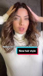 My new hair styling obsession !wonderhair.net كود Nancy10 كتير حبيت شو  رايكن❤️🥰؟ #hairstyle #تسريحات_شعر