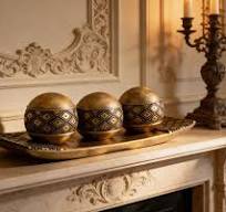 Amazon.com: Artconal Juego de 3 orbes decorativos de resina ...