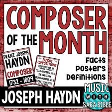 But as haydn got older he began writing music that was longer and more interesting. Music Composer Of The Month Franz Joseph Haydn Bulletin Board Pack