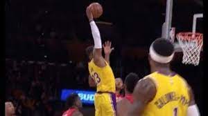 Lebron james unleashes dunk of the year vs. Lebron James Throws Down Jaw Dropping Statue Of Liberty Dunk Vs Houston Rockets Youtube