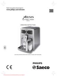 Saeco coffee makers saeco royal professionals espresso machine maintenance manual. Philips Hd8943 Operating Instructions Manual Pdf Download Manualslib