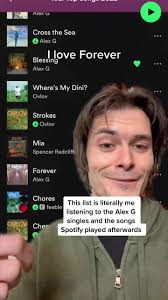 Spotify Wrapped 2024 Alex G