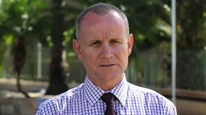 Ford Fairmont becomes caught in waters of Cahill's Crossing in Kakadu  National Park