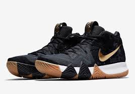 Black And Gold Nike Basketball Shoes Nike Kyrie 4 Pitch Blue Release Info Sneakernews Com Girls Basketball Shoes Nike Kyrie Kyrie 4 Shoes