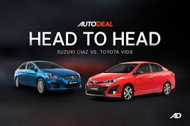 Also, the official fuel consumption figure from toyota is 17.2km/l, giving the 2019 toyota vios better fuel consumption than its rivals and its big brother, the toyota altis, thanks to the less powerful engine and cvt gearbox. Head To Head Toyota Vios Vs Suzuki Ciaz Autodeal