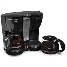 Coffee maker 2 way brewer. Cucinapro Double Coffee Brewer Station Dual Coffee Maker Brews Two 12 Cup Pots Each With Individual Heating Elements Walmart Com Walmart Com