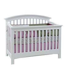 Baby Cache Essentials Curved Lifetime Crib White Baby Cache Baby Cribs Cribs