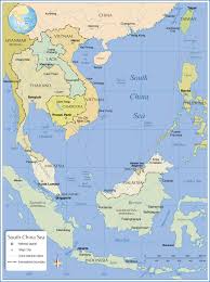 Route from china to usa. Political Map Of The South China Sea Nations Online Project