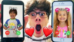 CALLING RYAN’S WORLD AND KIDS DIANA SHOW AT THE SAME TIME!! *THEY’RE DATING  NOW*