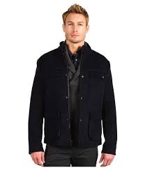 Elie Tahari Kurt Jacket J908t402 Navy 6pm Com Casual Wear For Men Wool Jacket Jackets
