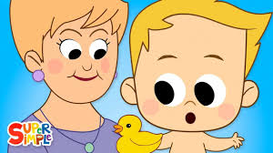 Video copyright super simple songs ®. The Baby In The Bath Baby Rhymes