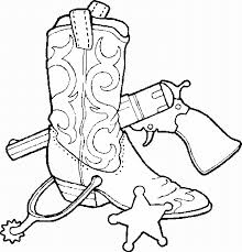 Download and print these cowboy boots coloring pages for free. Cowboy Coloring Pages